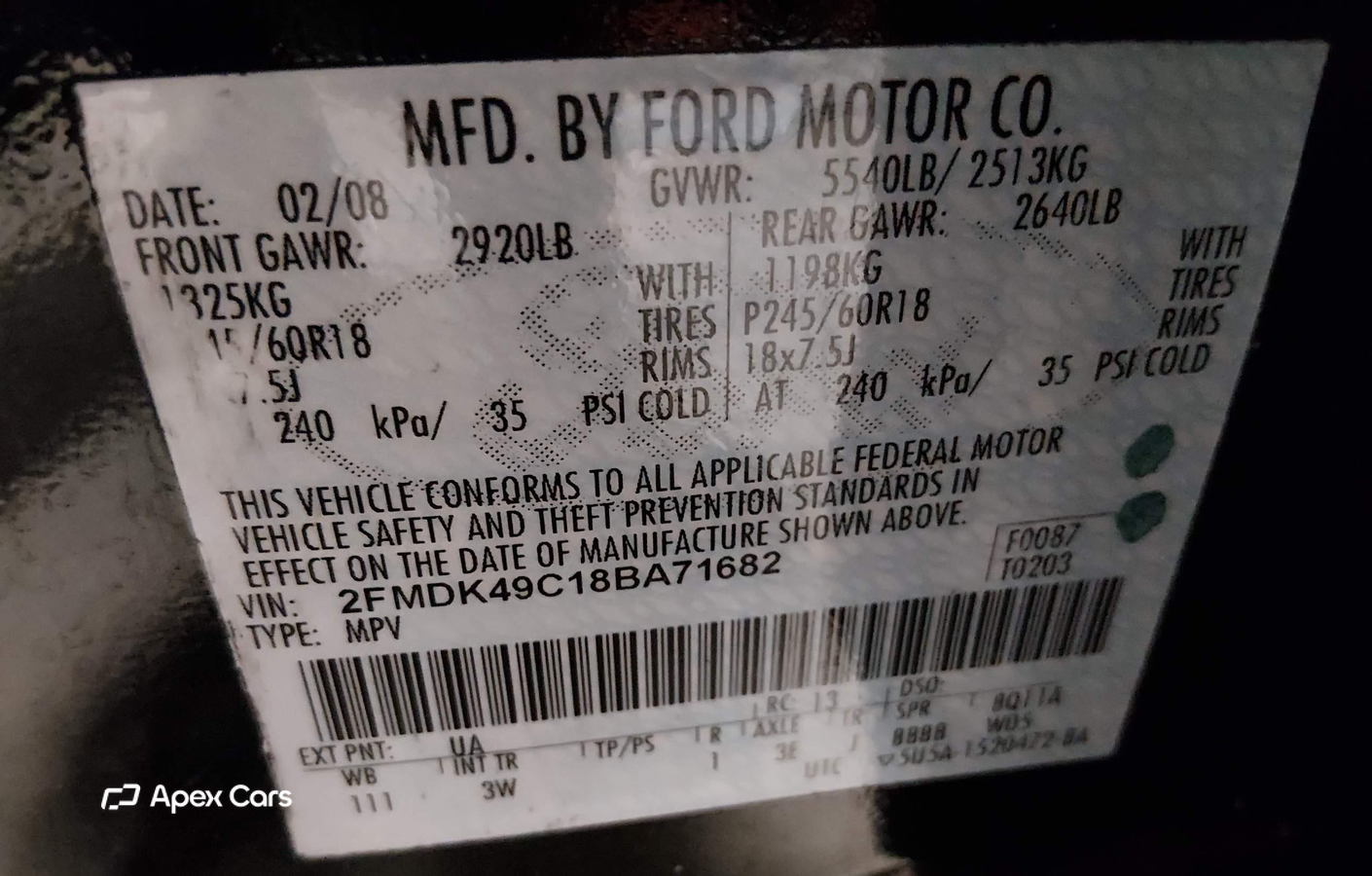 Ford Edge 2008