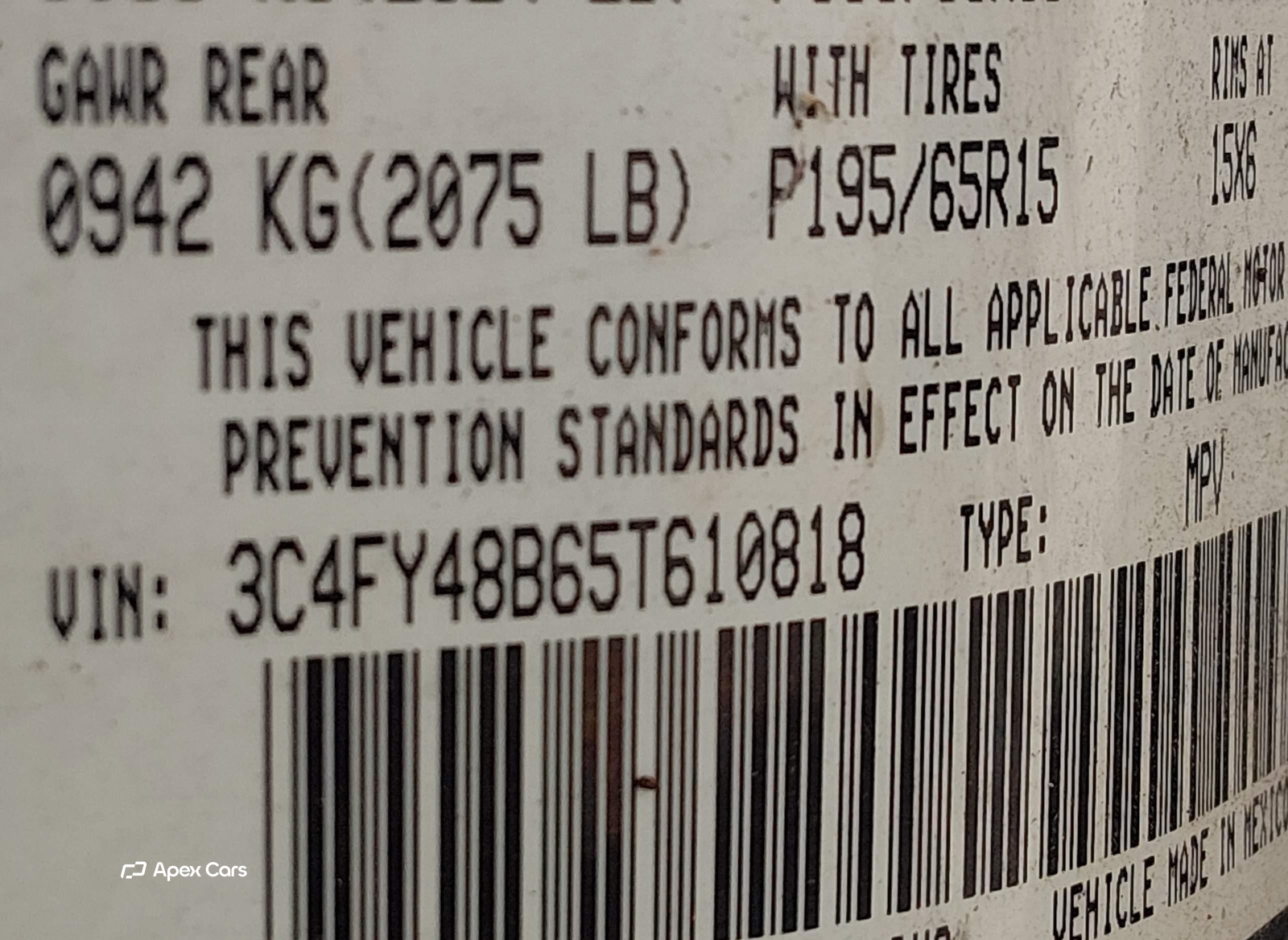 Chrysler PT Cruiser 2005