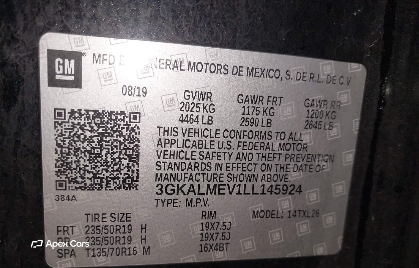 GMC Terrain 2020
