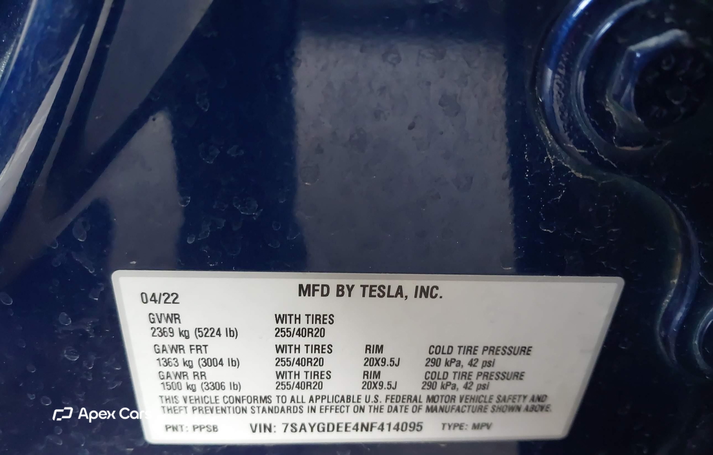 Tesla Model Y 2022