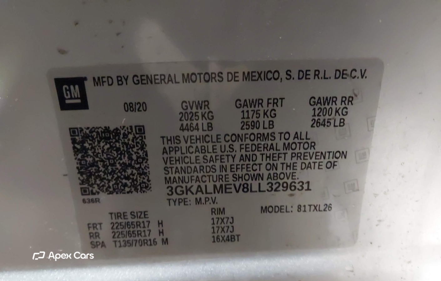 GMC Terrain 2020