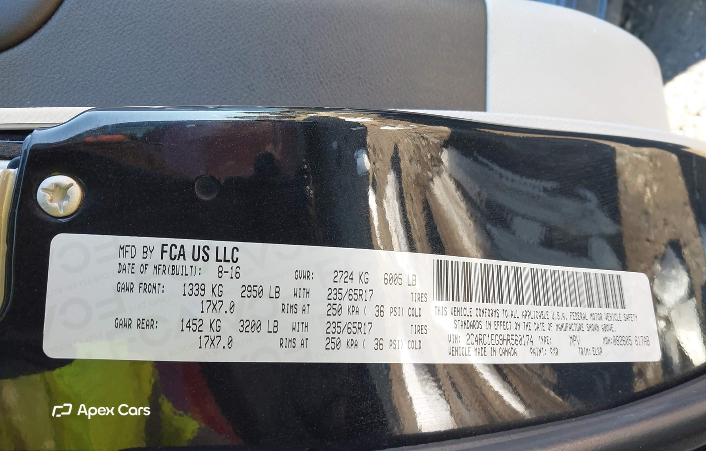 Chrysler Pacifica 2017