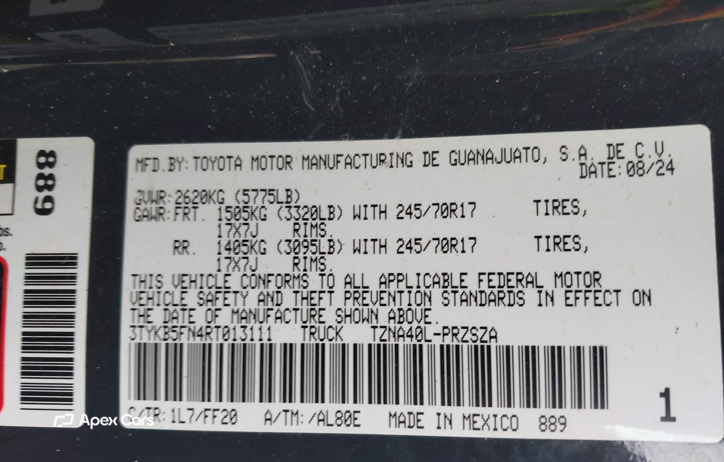 Toyota Tacoma 2024