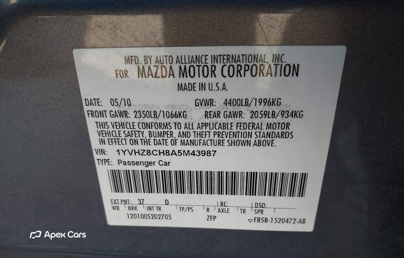 Mazda 6 2010