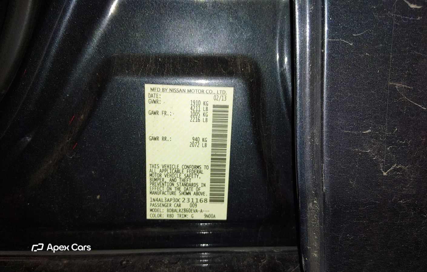 Nissan Altima 2013