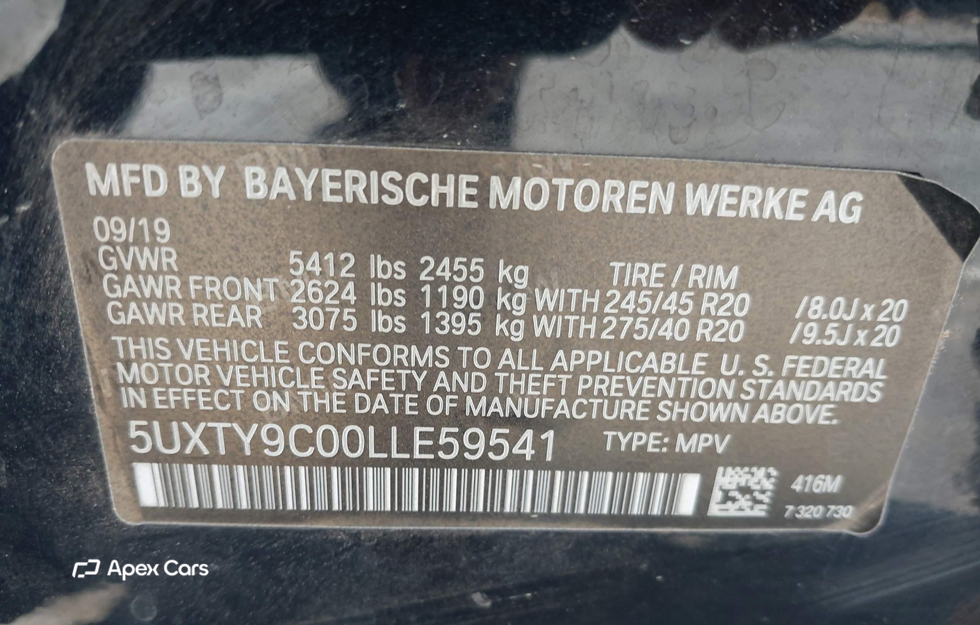 BMW X3 2020