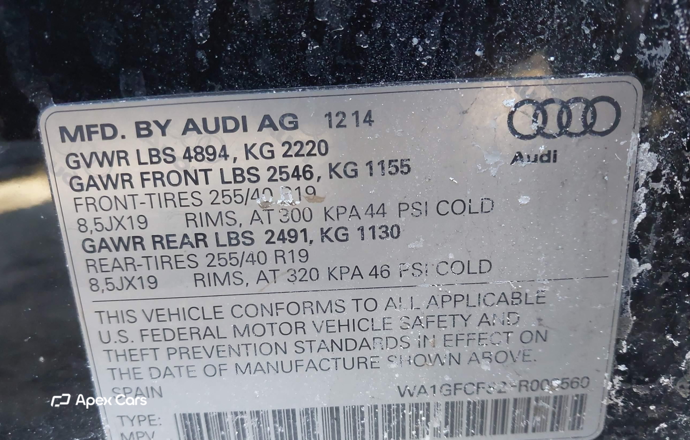 Audi Q3 2015