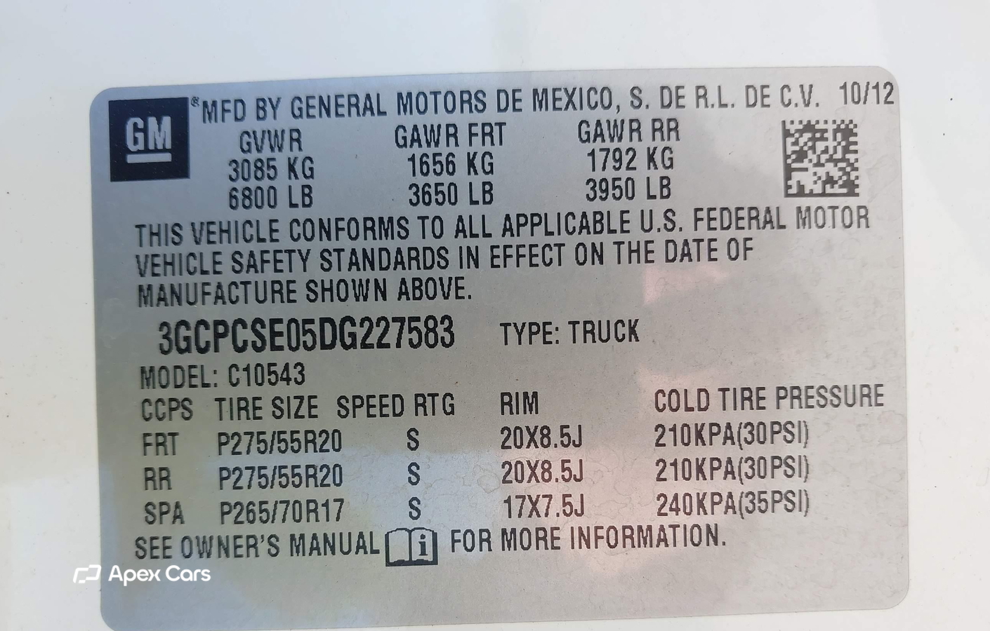 Chevrolet Silverado 2013