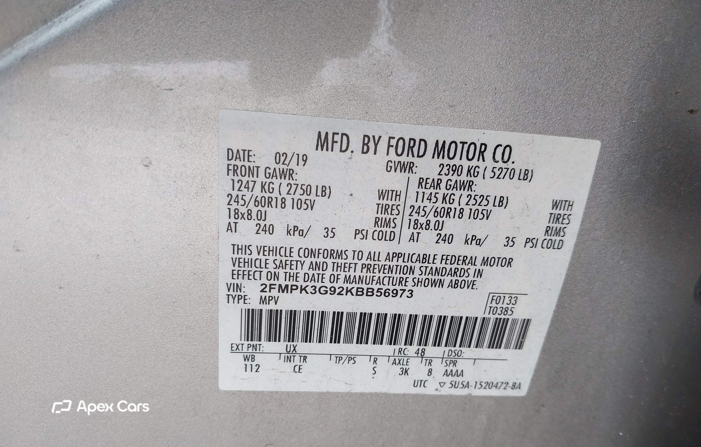 Ford Edge 2019