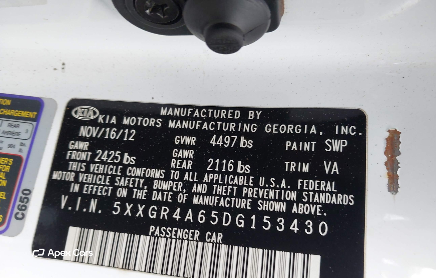 Kia Optima 2013