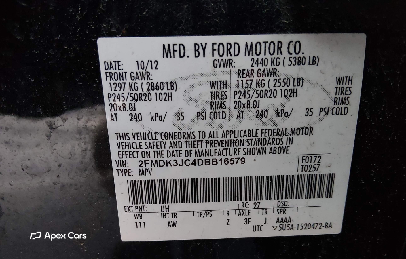 Ford Edge 2013