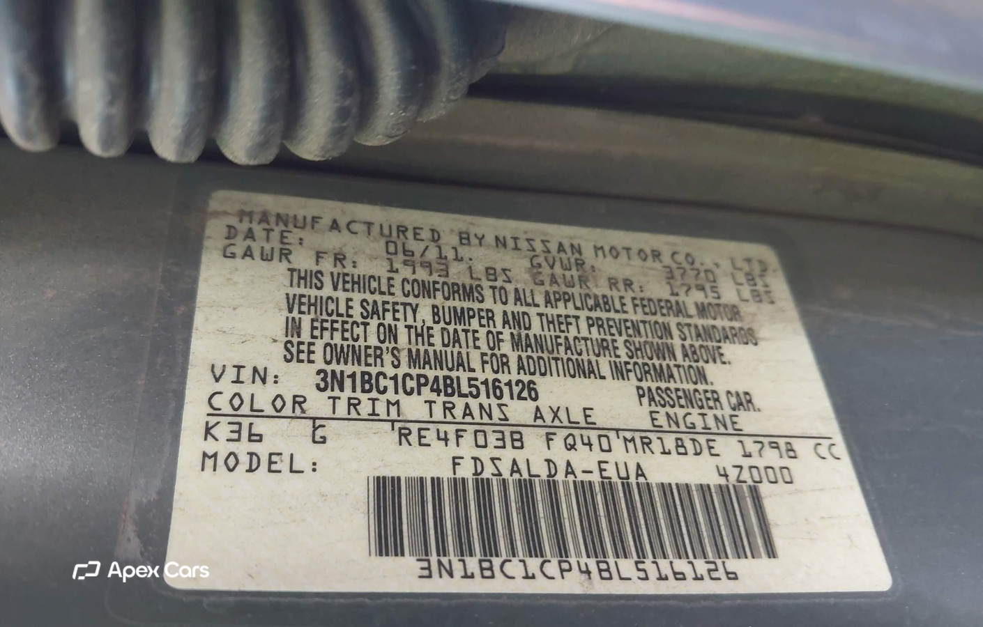 Nissan Versa 2011