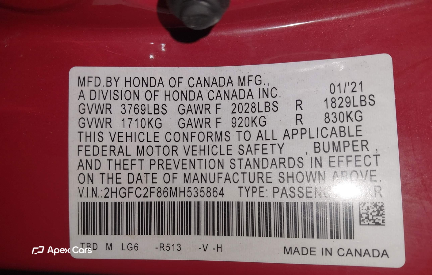 Honda Civic 2021