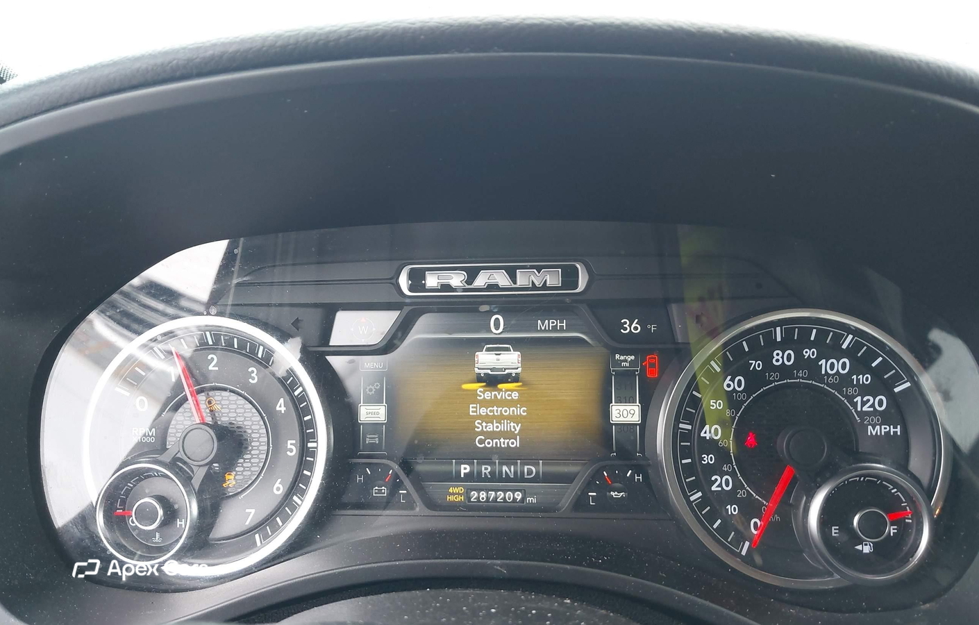 RAM 1500 2019