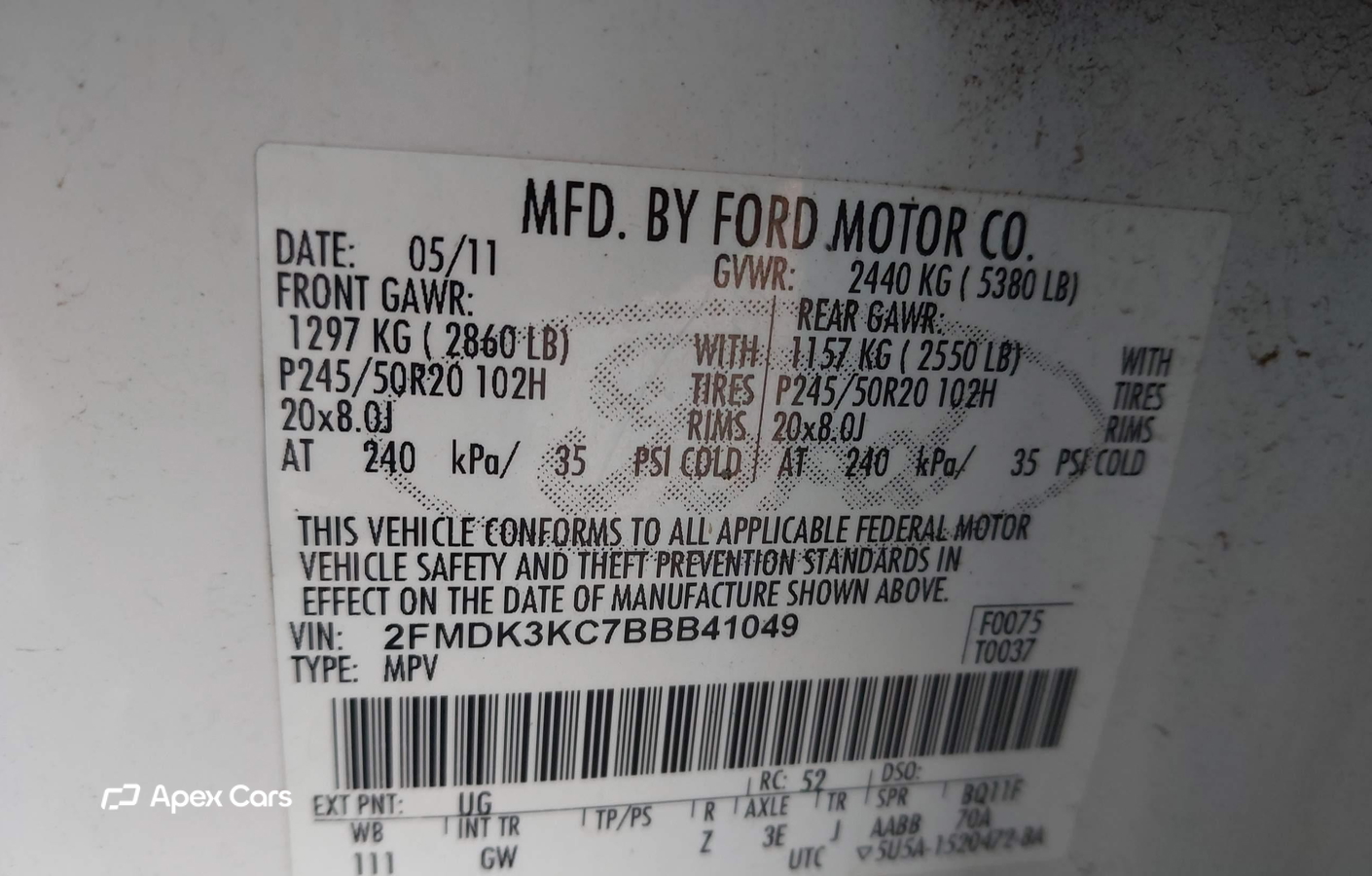 Ford Edge 2011