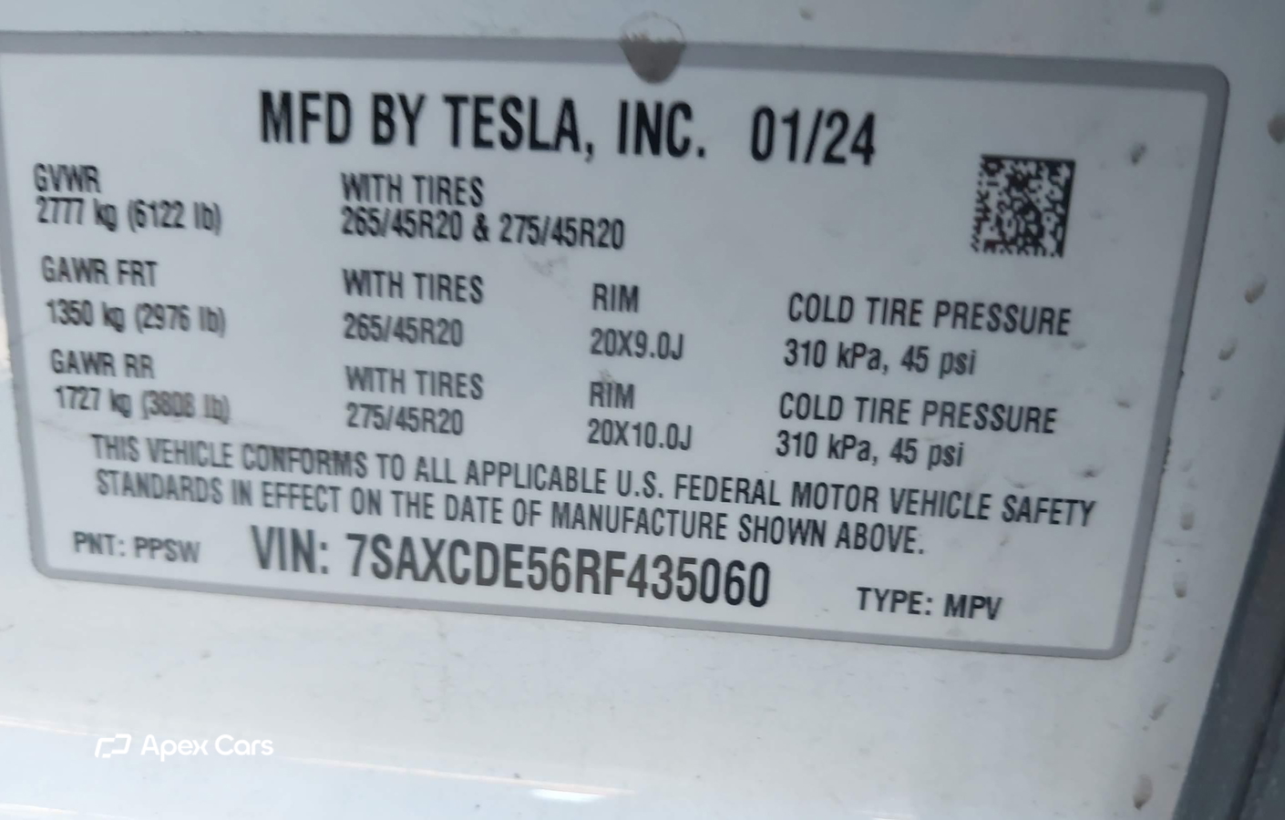 Tesla Model X 2024