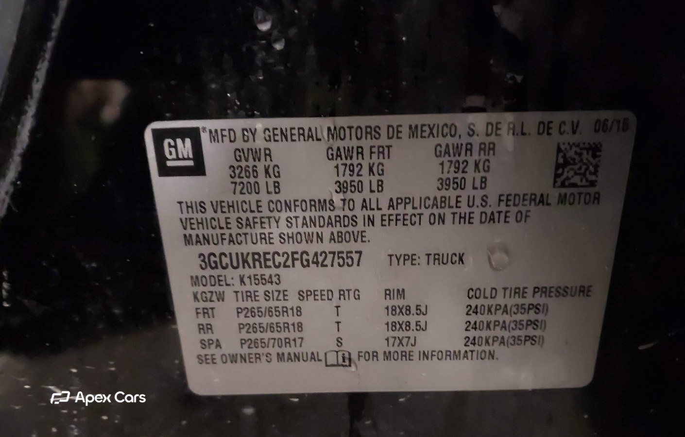 Chevrolet Silverado 2015
