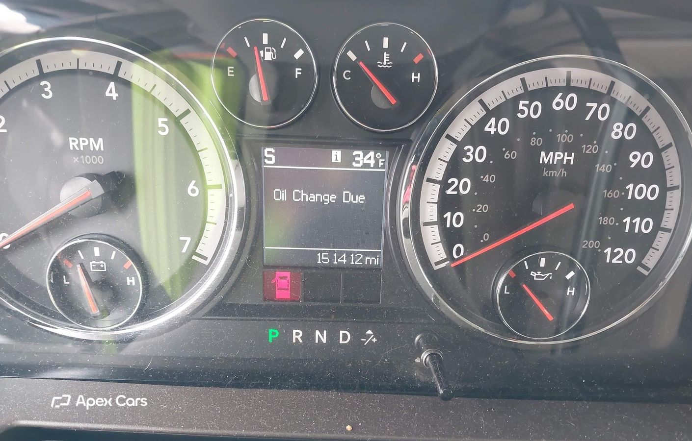 RAM 1500 2012