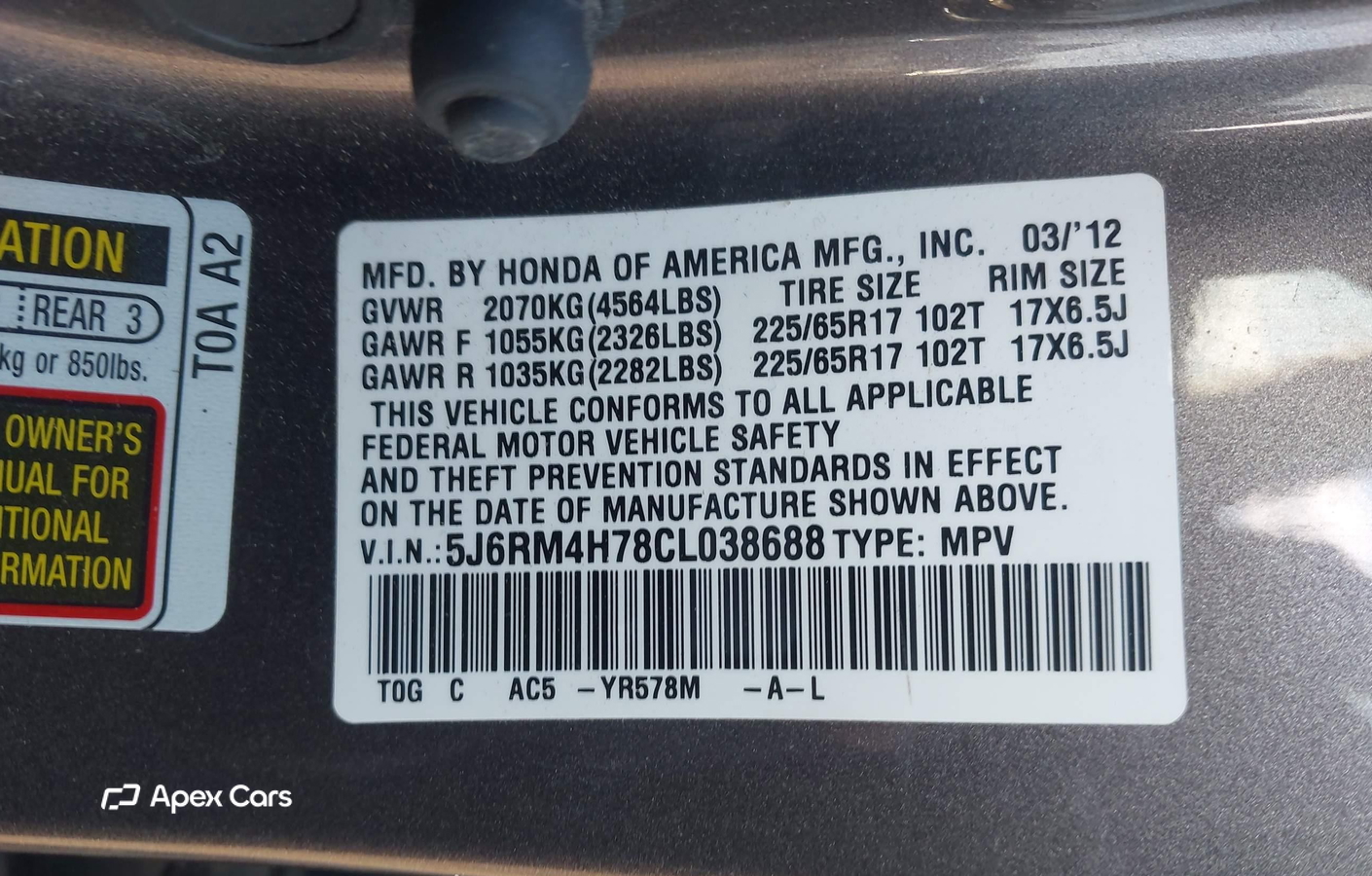 Honda CR-V 2012
