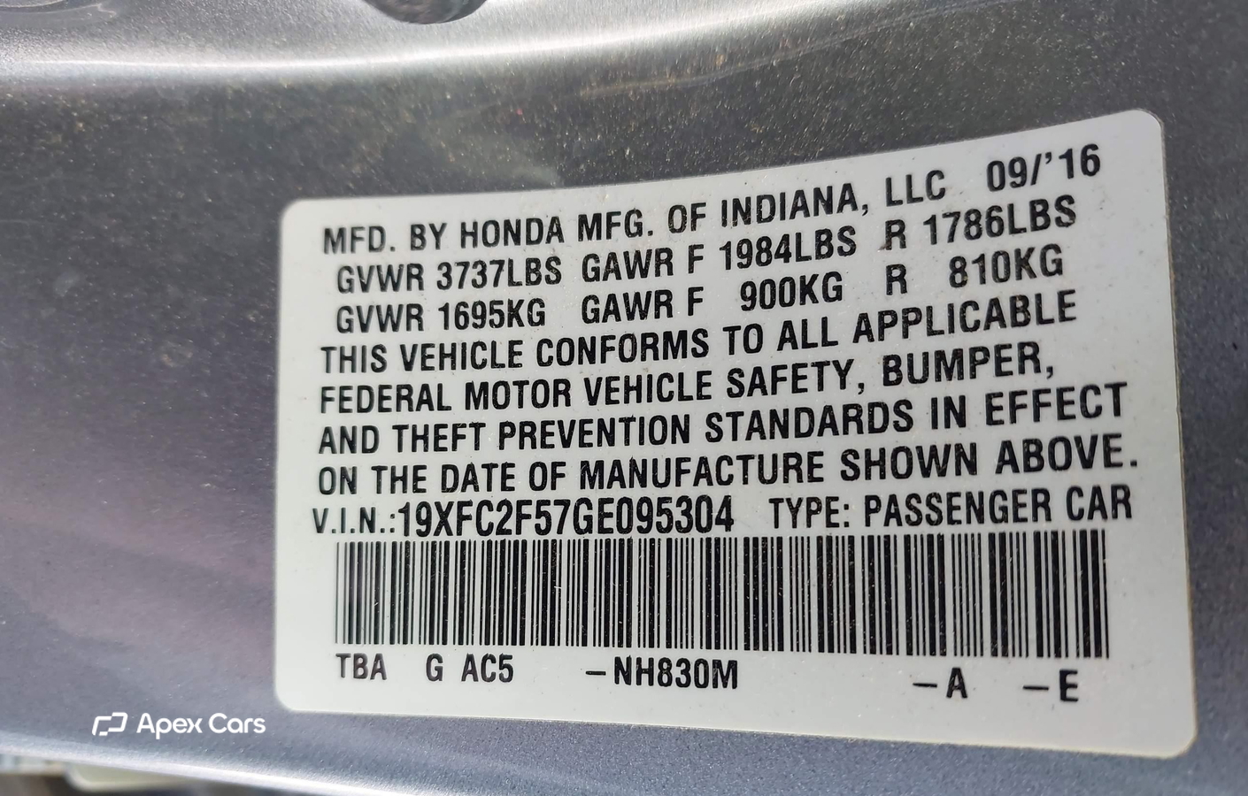 Honda Civic 2016