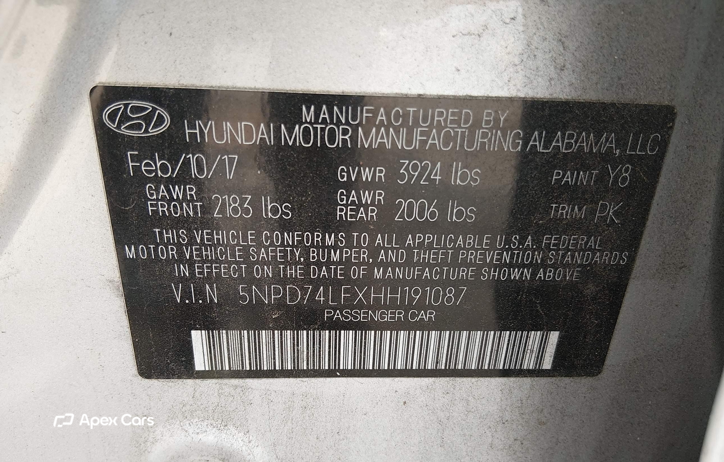 Hyundai Elantra 2017