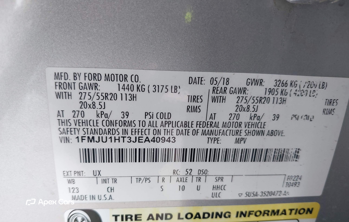 Ford Expedition 2018