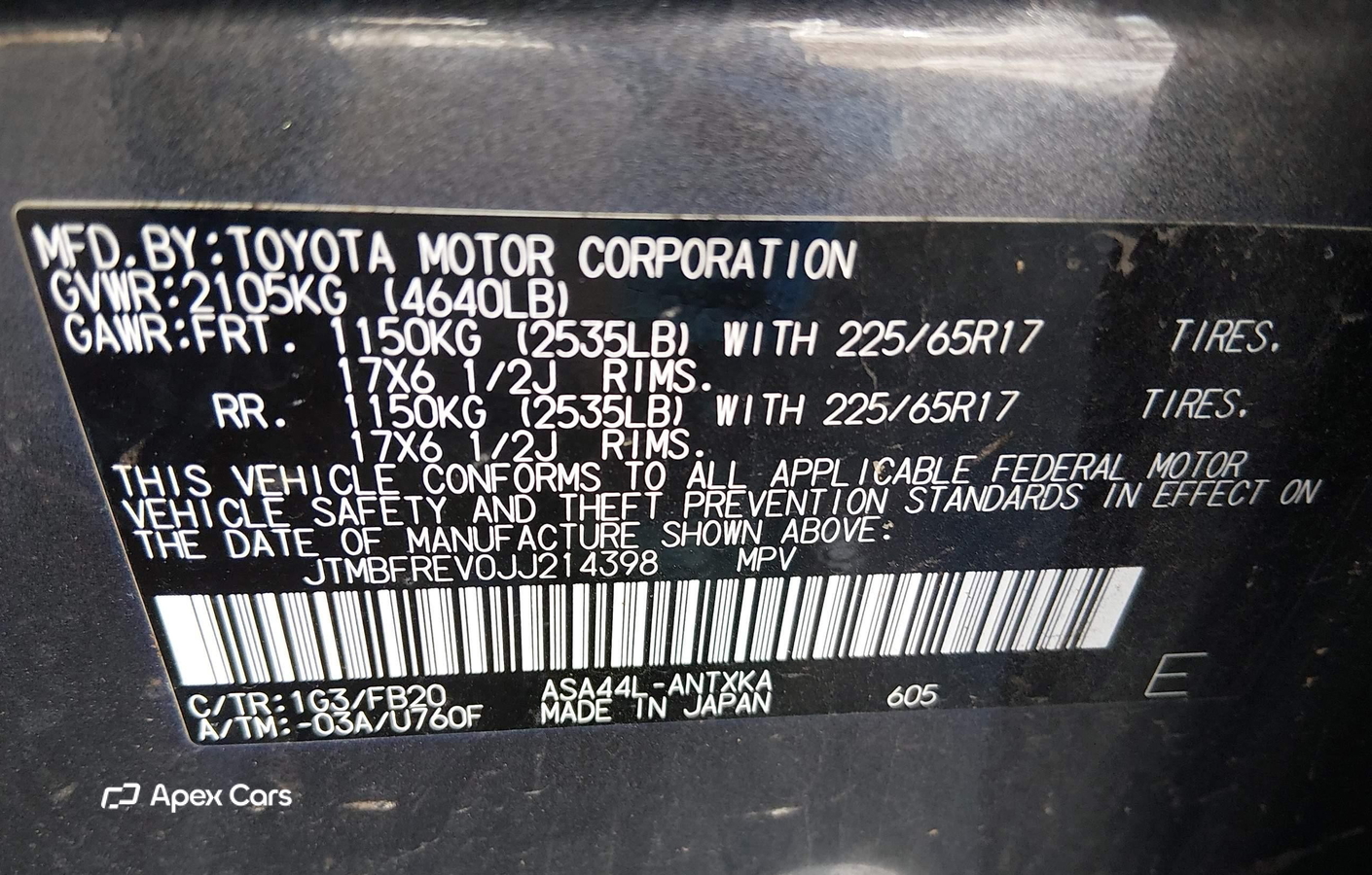 Toyota RAV 4 2018