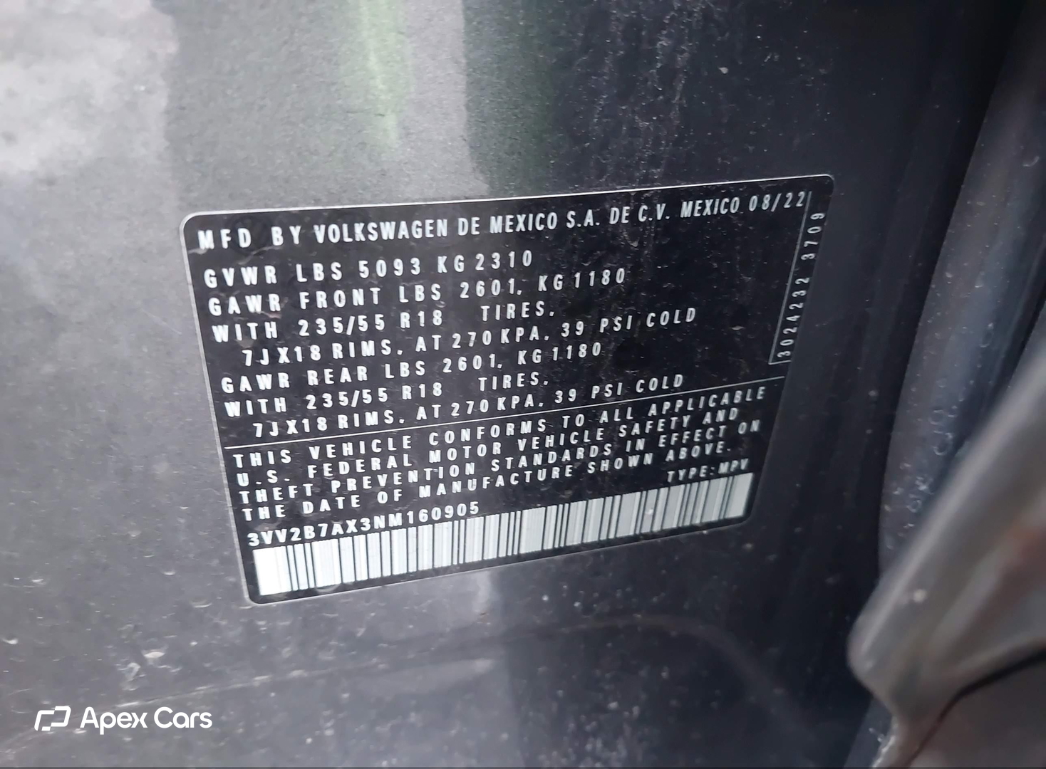 Volkswagen Tiguan 2022