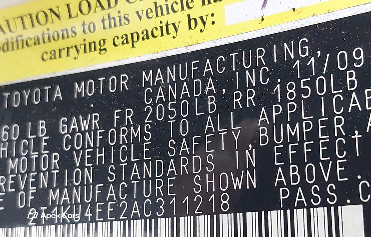 Toyota Matrix 2010