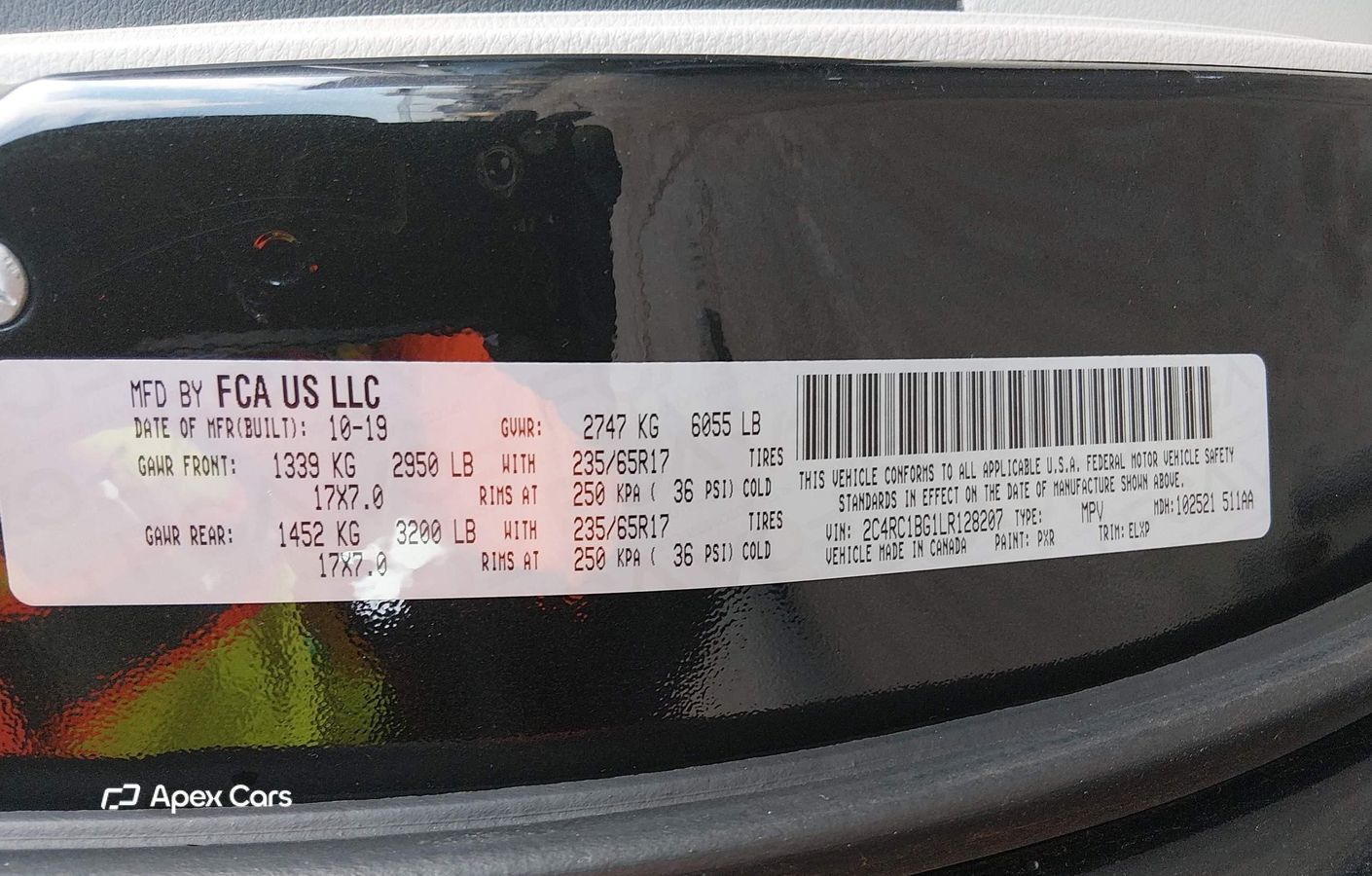 Chrysler Pacifica 2020