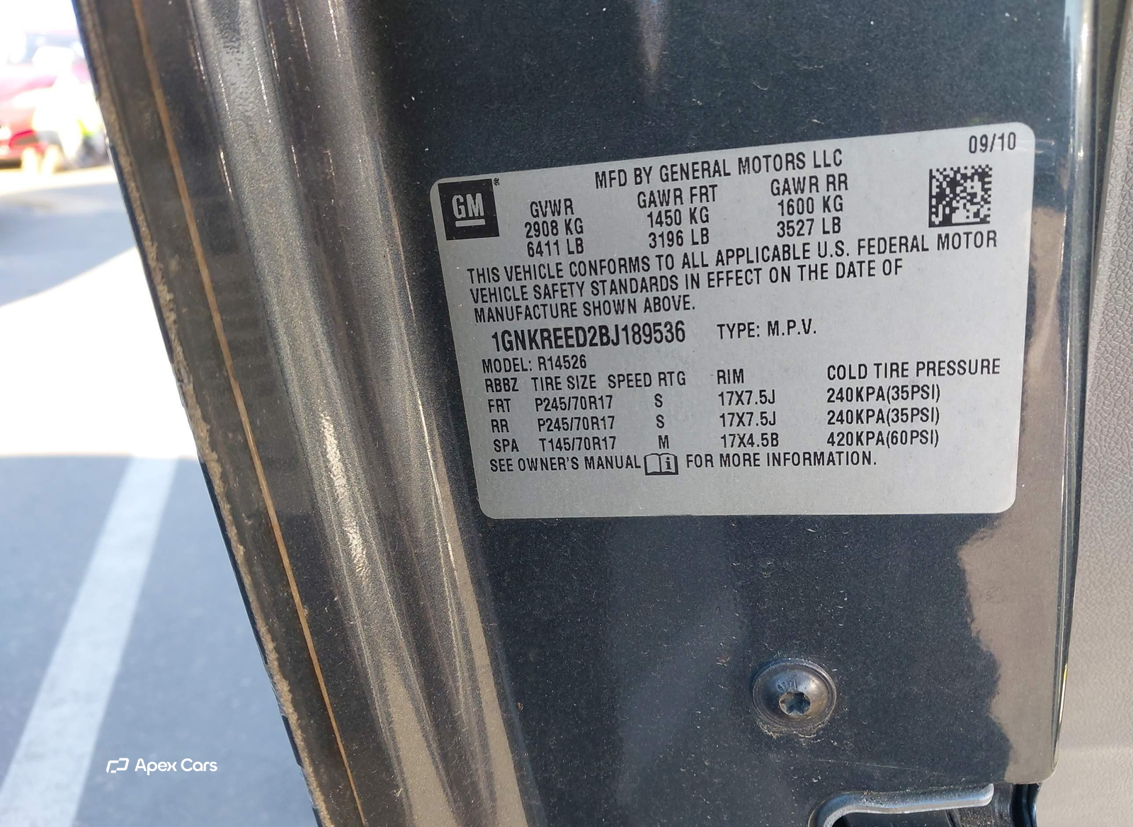 Chevrolet Traverse 2011