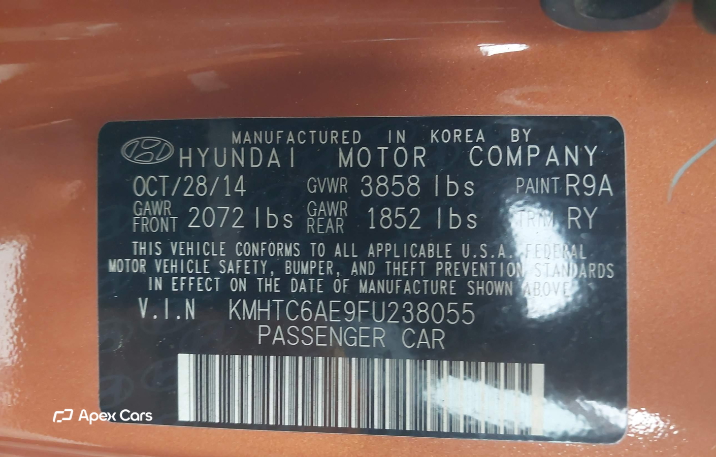 Hyundai Veloster 2015