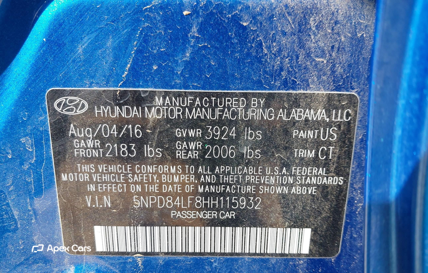 Hyundai Elantra 2017