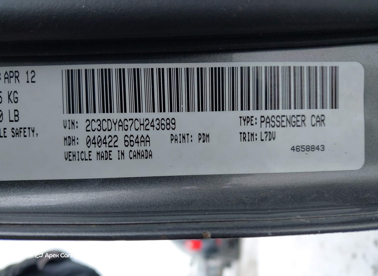 Dodge Challenger 2012