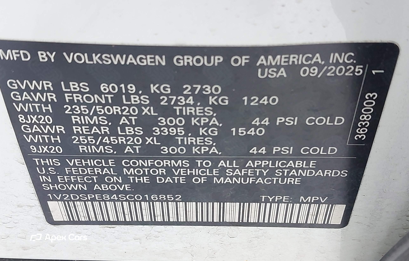 Volkswagen ID.4 2025