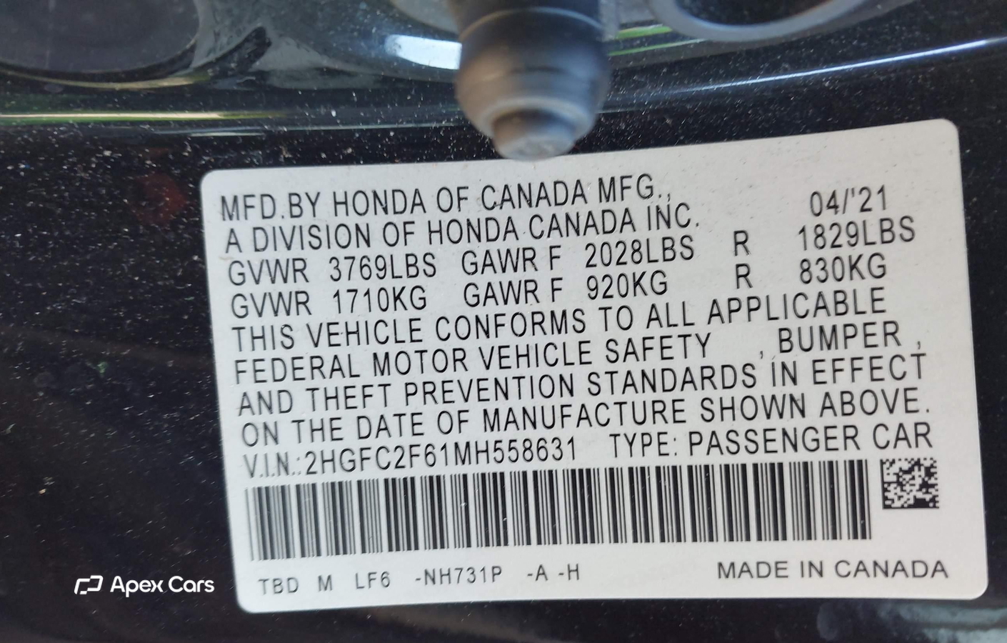 Honda Civic 2021