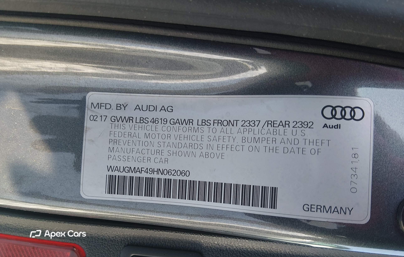 Audi A4 2017