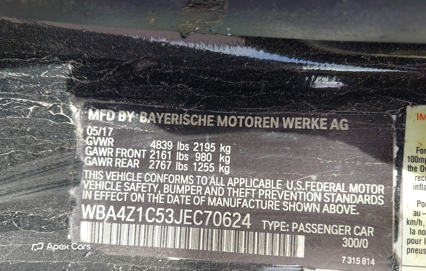 BMW Series 4 2018