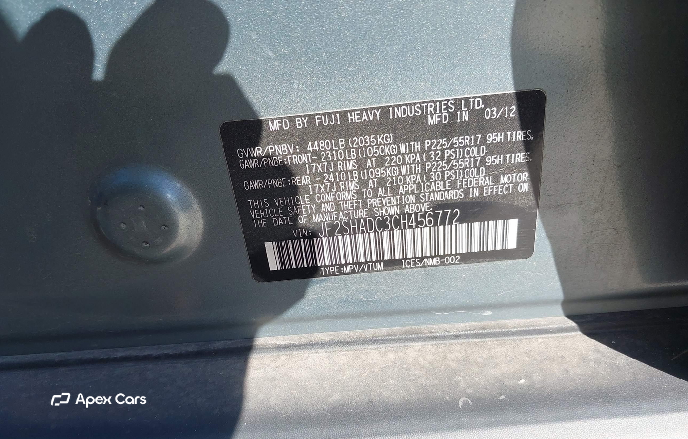 Subaru Forester 2012