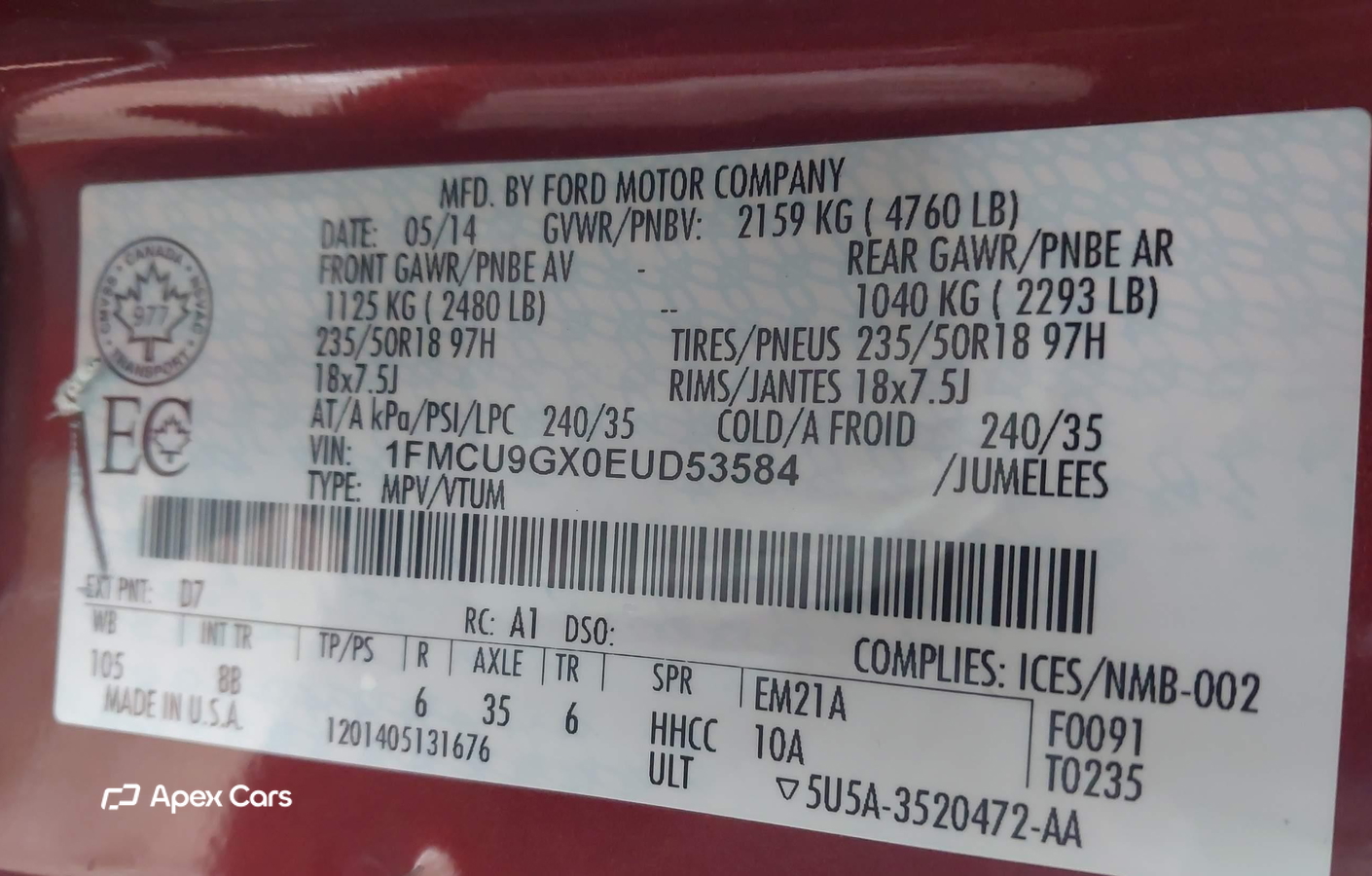 Ford Escape 2014