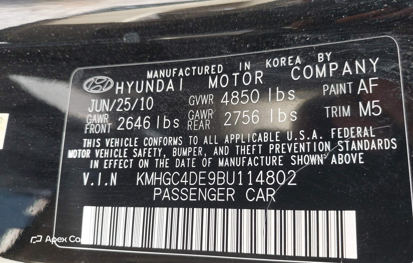 Hyundai Genesis 2011