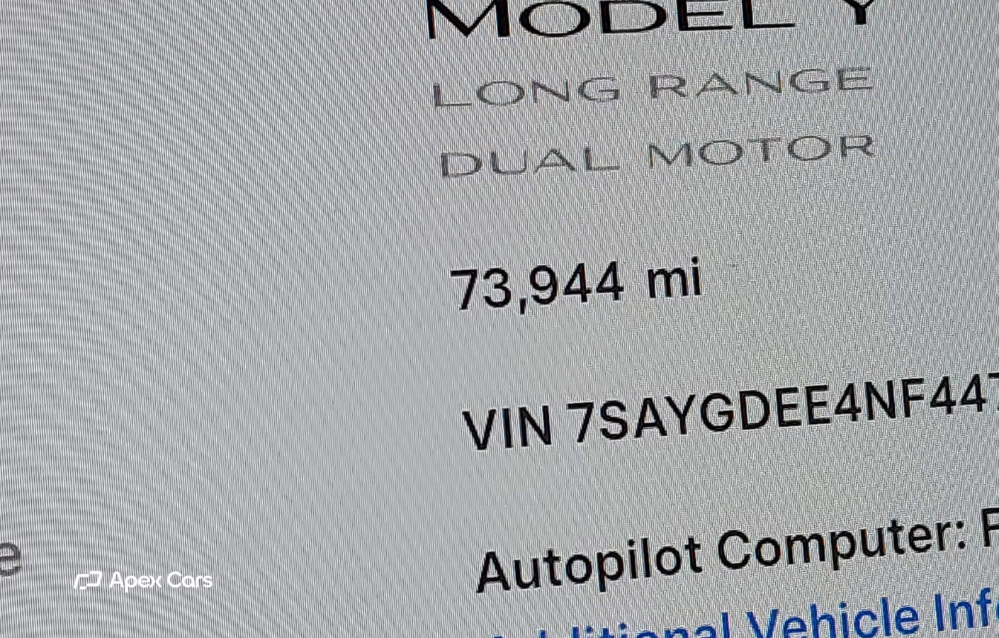 Tesla Model Y 2022