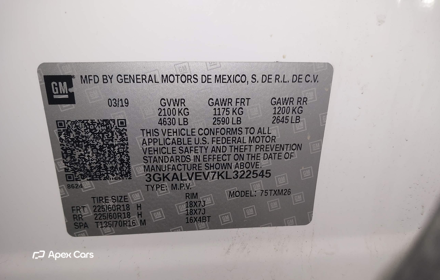 GMC Terrain 2019