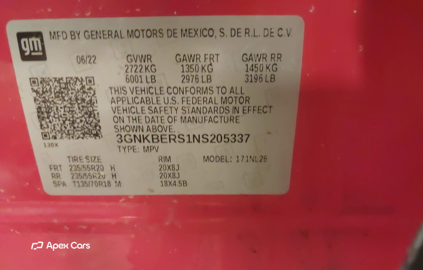 Chevrolet Blazer 2022