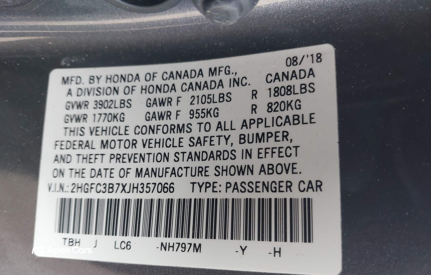 Honda Civic 2018