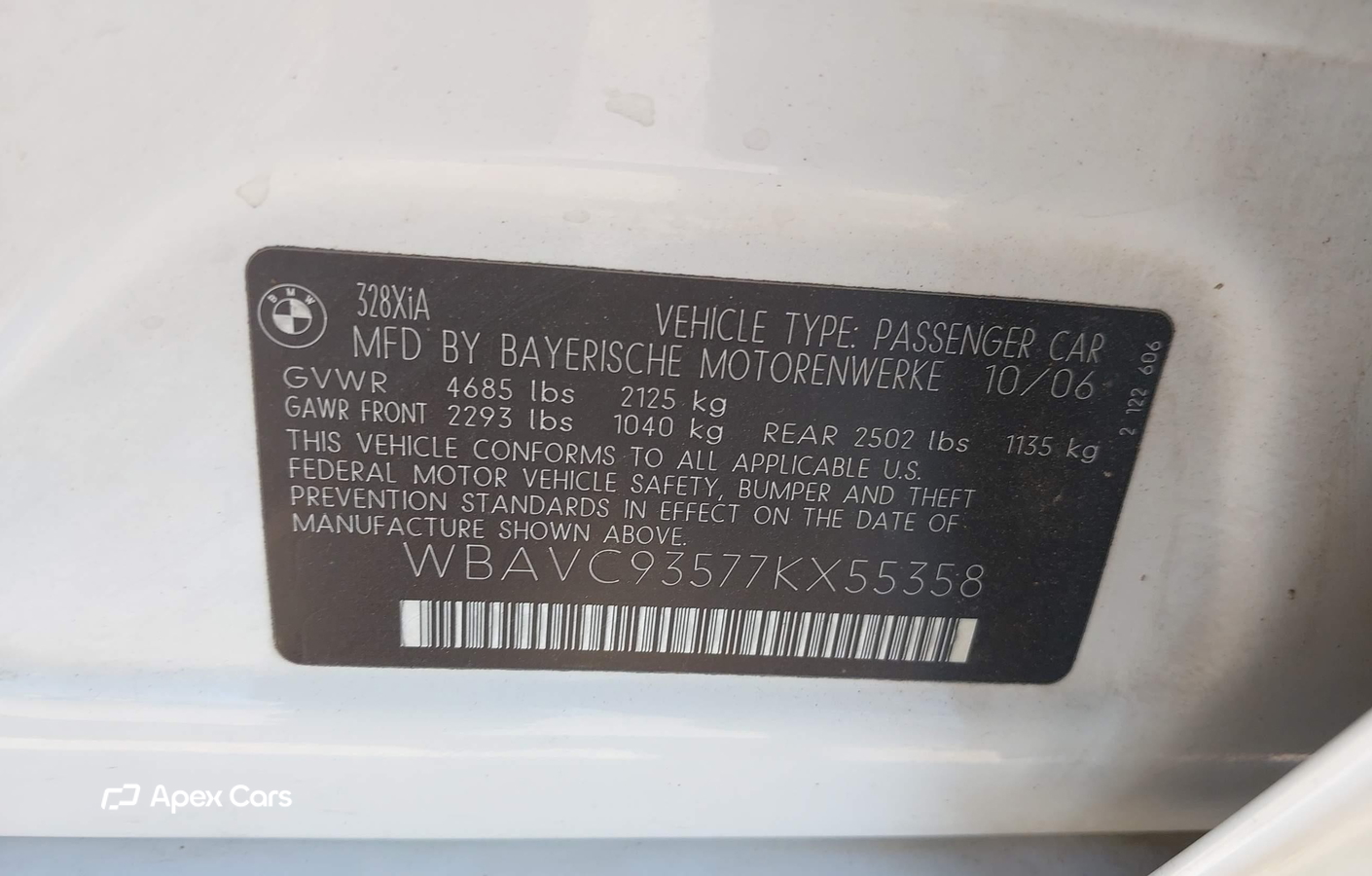 BMW Series 3 2007