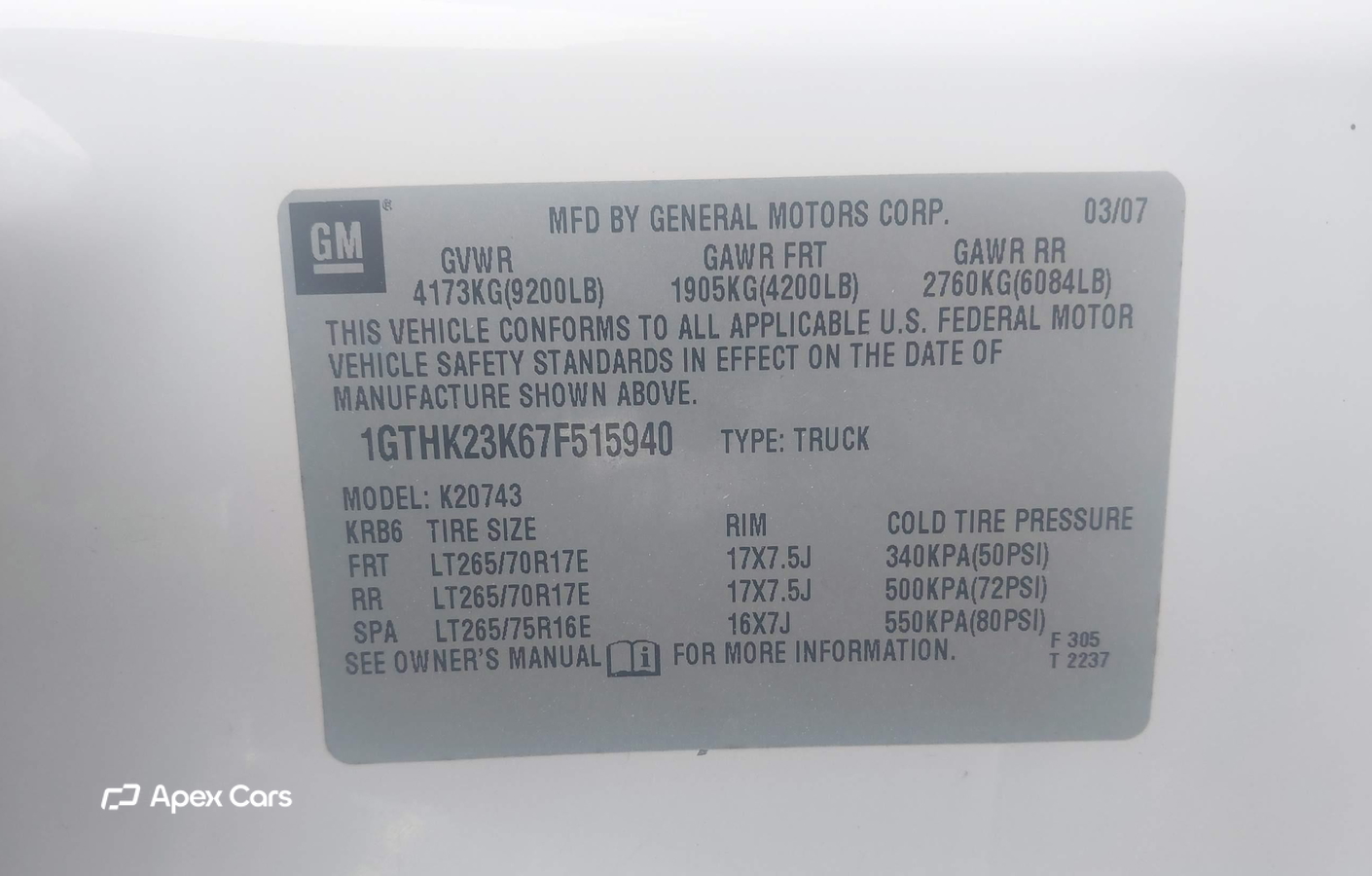 GMC Sierra 2007