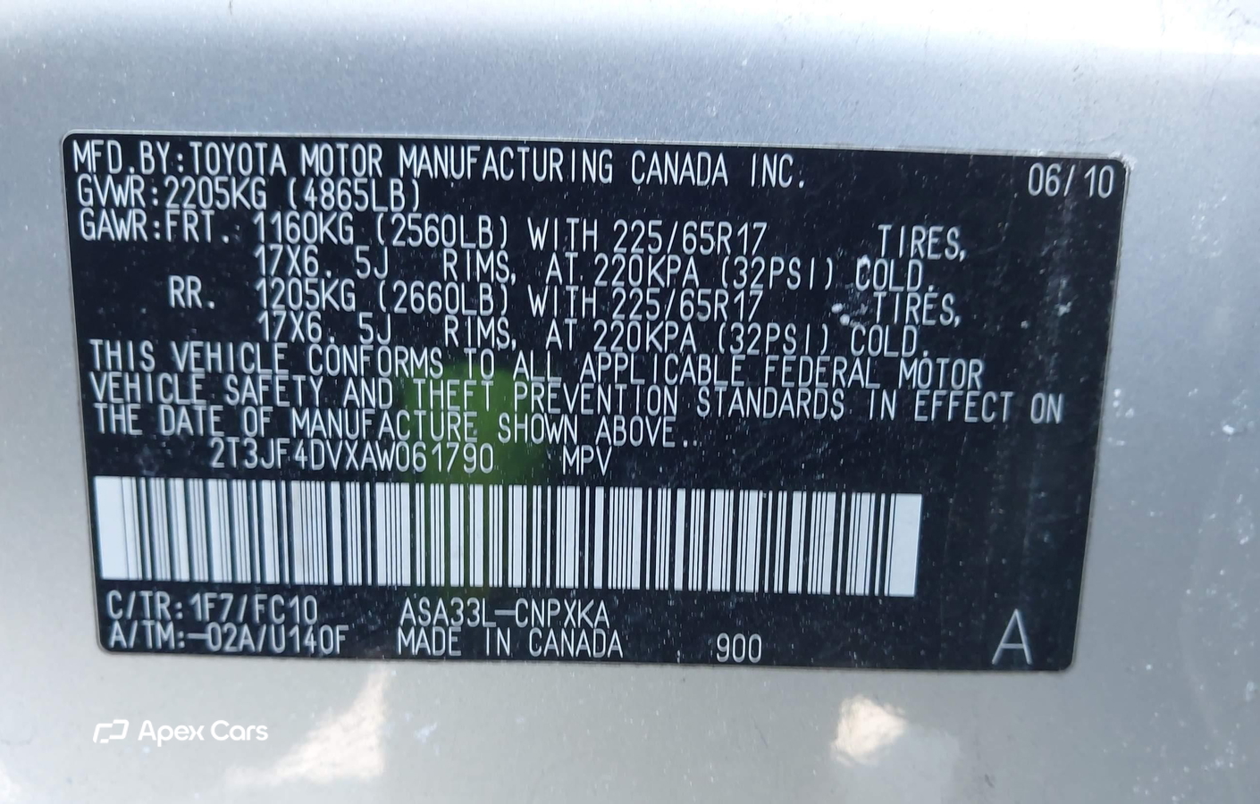 Toyota RAV 4 2010