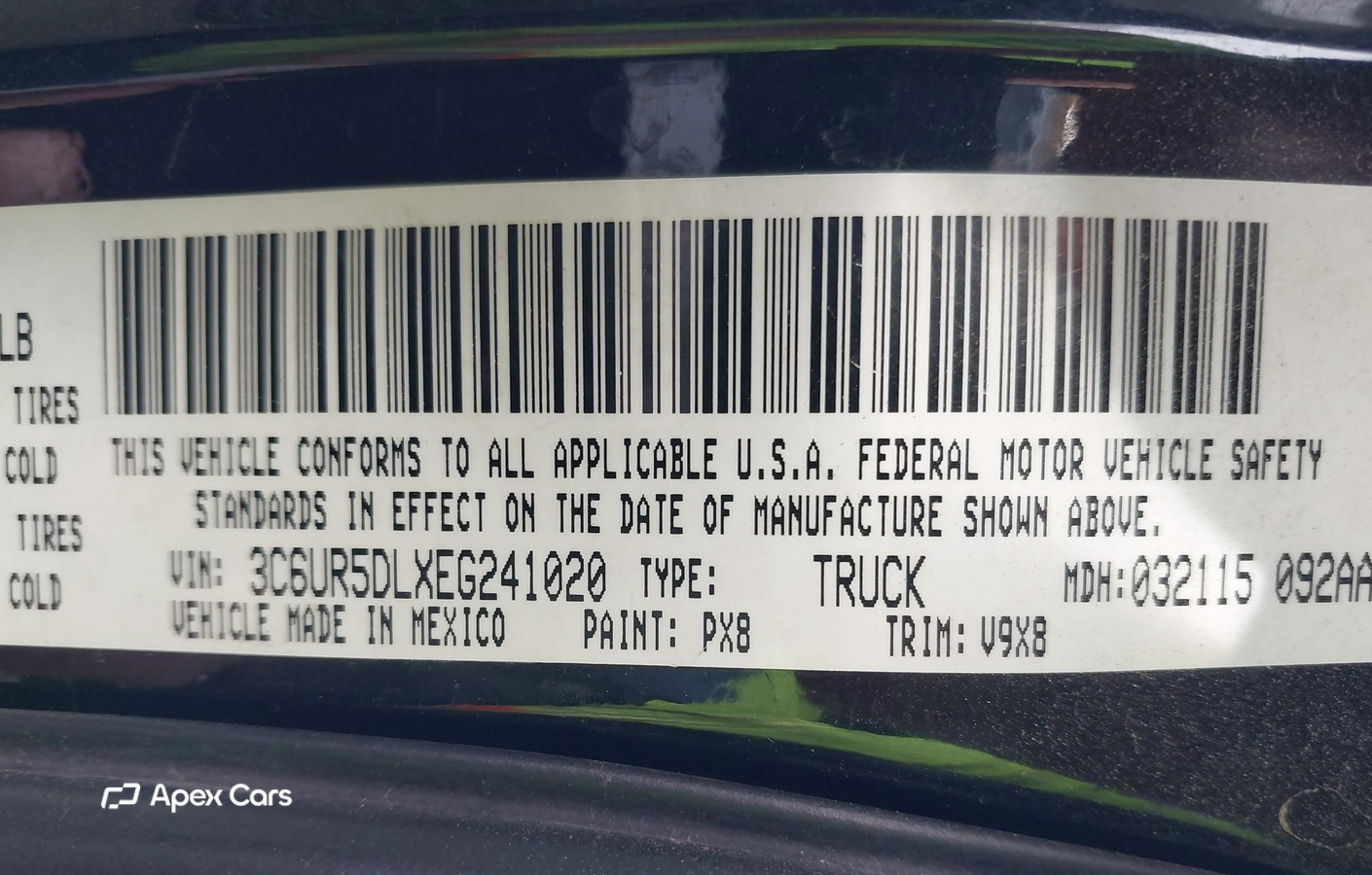 RAM 2500 2014
