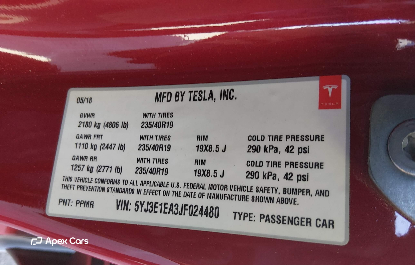 Tesla Model 3 2018
